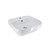 Alpha Semi Inset Basin 480mm x 450mm White 1 Tap Hole [167797]