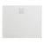 Flinders New Polymarble Shower Base 1200mm x 900mm, Square  Rear Outlet, 3 Tiling Beads Flange White [181392]