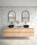 Basin Naples Above Counter Round 415mm x 135mm Matte Black [181536]