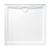 Evo Polymarble Base 820X820 Rear Outlet White 3-Sided Anti-Slip [198607]