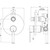Lexi MKII Wall Bath & Shower Diverter Mixer Matte Black [199182]