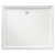 Flinders Polymarble Shower Base 820mm x 900mm Rear Outlet 3-Sided White [053595]