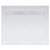 Barossa Base Shower Polymarble White 1220mm x 900mm Rear Outlet Stainless Steel Grate [105274]