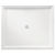 Flinders Polymarble Shower Base 1220mm x 900mm Centre Outlet Right Hand-Return White [133855]