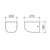 Care Basin Shroud 203mm x 270mm x 190mm Ceramic White [192270]