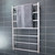 Radiant Australia Square Towel Ladder 7 Bar 700 x 1100mm Mirror Polished [117552]