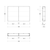 Gloss Silk Mirror Shaving Cabinet Bay 800mm x 1200mm 2 Door [121529]