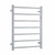 Thermogroup Thermorail Straight Square Heated Towel Ladder 83W 7 Bar 600 x 800mm Polished Stainless Steel [141905]