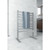 Thermogroup Thermorail Straight Flat Freestanding Heated Towel Ladder 119W 8 Bar 590 x 900mm Polished Stainless Steel [129587]