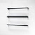 Radiant Australia Radiant Round Single Bar Heated Towel Rail 15W 650mm Matte Black [154227]