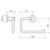 Round Toilet Roll Holder Chrome [156476]