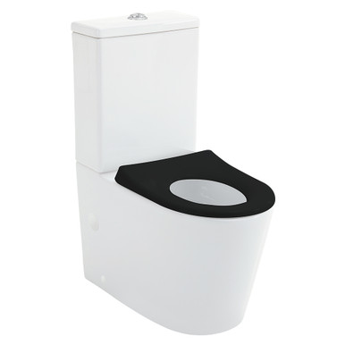 Fienza Isabella Junior Tornado Flush Back-to-Wall P Trap Toilet Suite ...