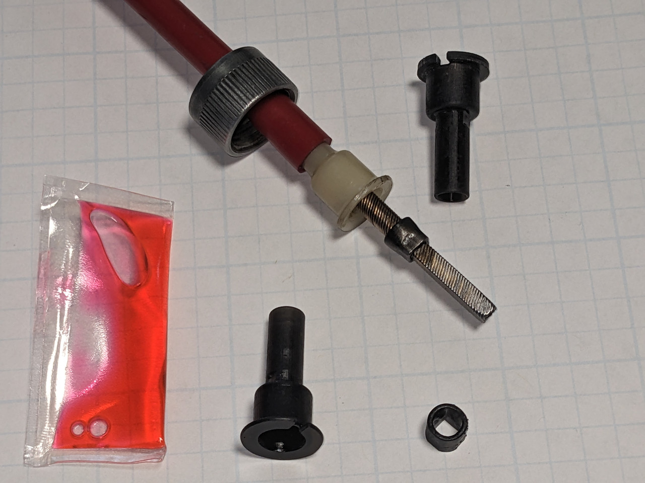 Cable End Repair Kit For Use With THREADED METAL RETAINERS, INSIDE