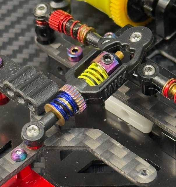 MWX R1 DUAL SPRING SHOCK KIT(R1-DSCS-600)