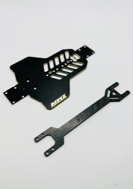 GL GUILIA Pro racing Chassis W/ CARBON DECK (PRCV1-023)