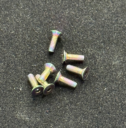 Burned Titanium screws 20PCS  (MX-RC2FH-20)