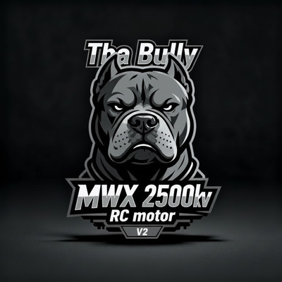 MWX  "BULLY"TUNED V2 2500 KV  MOTOR   MX-25-182-20