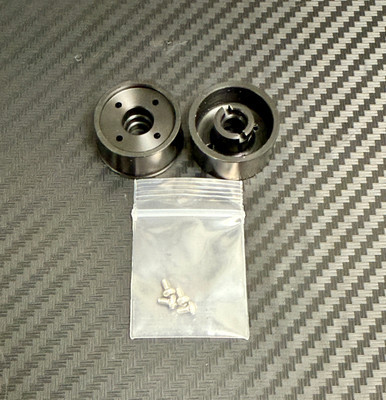 MWX F1 wheels 11X20 BLACK machined Delrin (MWF1-20B)