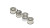 Non acetone safe MWX AMG 11MM 3 OFFSET WHITE WHEELS