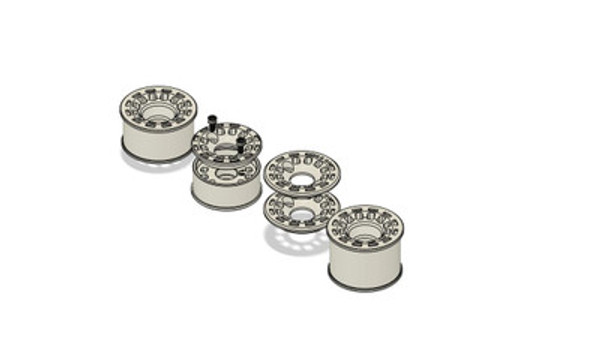 Non acetone safe MWX AMG Front Wheelset WHITE