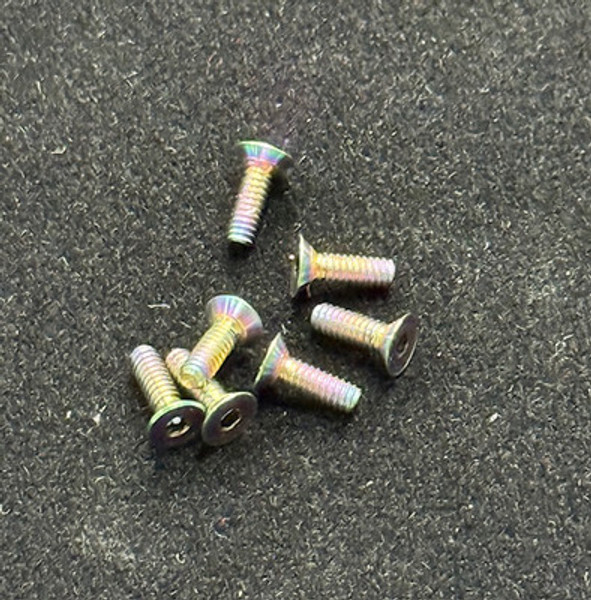 Burned Titanium screws 20PCS  (MX-RC2FH-20)