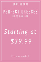 Women's sale dresses