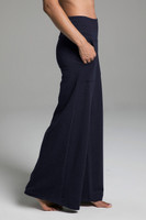 Cozy Boho Yoga Pant (Navy) side view with pockets