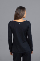 cute long sleeve shirts - black 