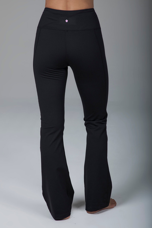 xkwyshop Womens High Waisted Pants Bootcut Yoga Dress Pants Stretch Sweat  Pants Female Casual Black S 
