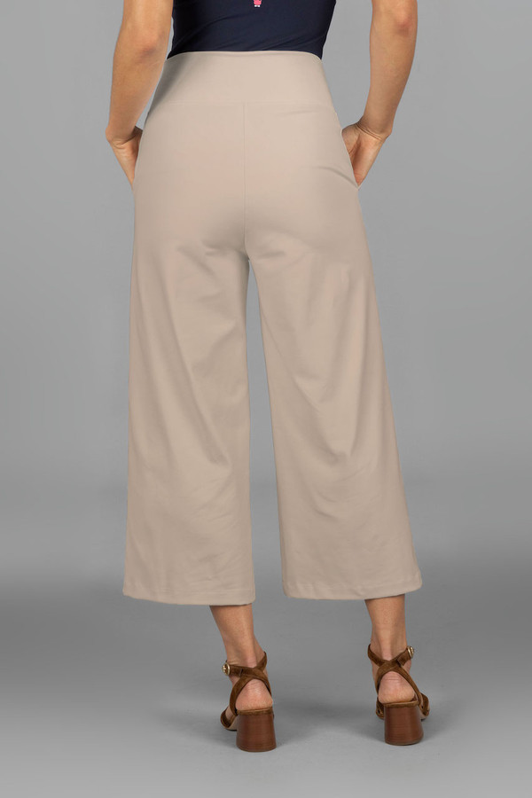 GRACE WIDE LEG CROP PANT: WHITE