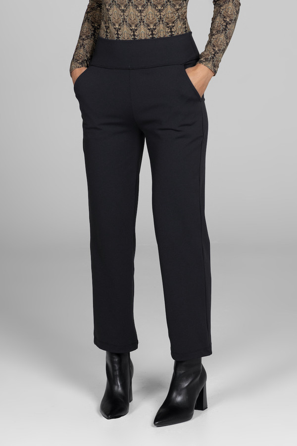 Slim Fit Ankle Pant with Elastic Back | RW&CO.