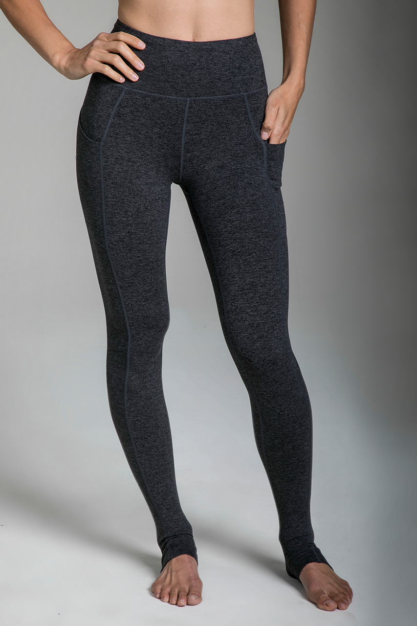 Charcoal Full Length Leggings, High Waisted and 5 Star Rated