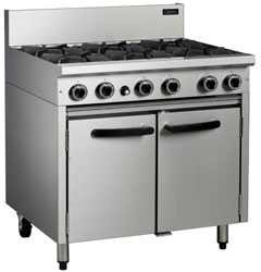 Cobra CR9D 6 Burner with Gas Static Oven Range - $5,090
