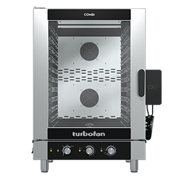 Turbofan EC40M10 electric combi oven front view