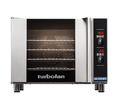 Turbofan E31D4 4 tray GN 1/1 electric convection oven stainless steel