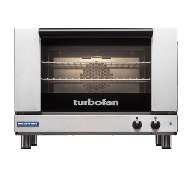 Turbofan E27M3 full size manual electric convection oven 3 tray 810mm wide