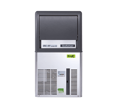Scotsman ECS 57 AS OX undercounter gourmet ice maker, front view