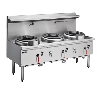 Cobra CW3H-CCC - 3 Hole Gas Wok $6,250