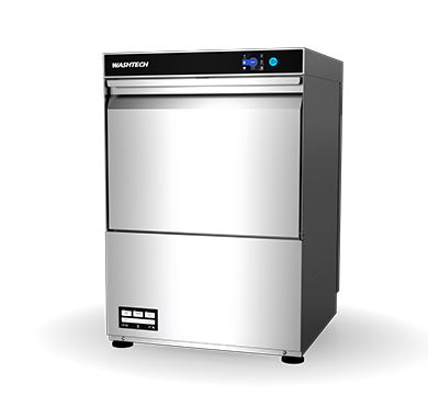 Washtech UD-R polish-free commercial glasswasher stainless steel 570mm wide