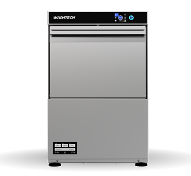 Washtech GM commercial glasswasher undercounter stainless steel 500mm wide