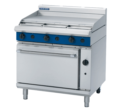 Blue Seal G506A 900mm full griddle commercial gas stove static oven