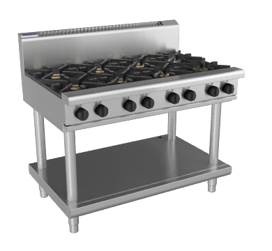 Waldorf RN8800G-LS 1200mm Eight Burner Gas Cooktop