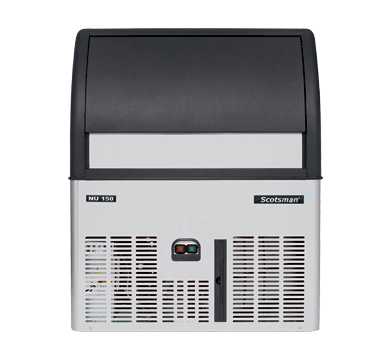 Scotsman NUH 150 AS OX undercounter half dice ice maker, front view