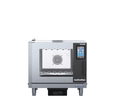 Turbofan EC40T5 touch screen electric combi oven front view