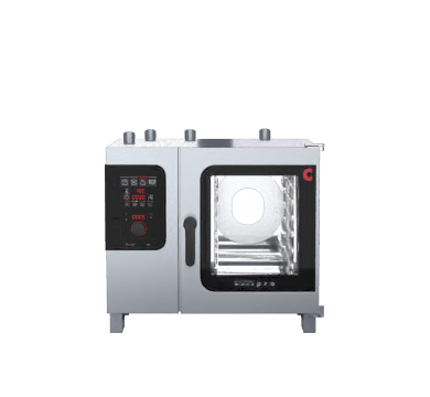 Convotherm CXGBD6.10 gas combi oven, front view