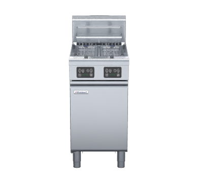 Waldorf FN8226GE Twin Pan Digital Gas Fryer 450mm