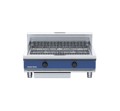 Blue Seal E596D-B 900mm Electric Chargrill