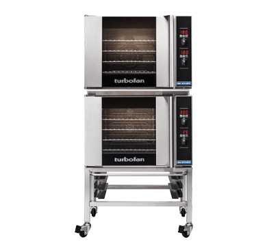 Turbofan E31D4/2 Double Stacked Digital Electric Convection Oven