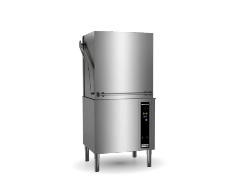 Washtech AL8 large body pass-through warewasher and potwasher stainless steel