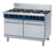 Blue Seal G528D 1200mm eight burner gas stove double static oven stainless steel